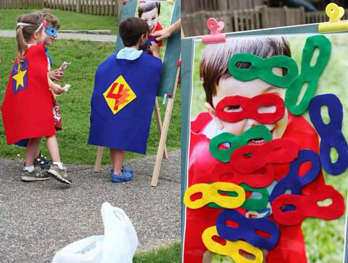 superhero birthday party games